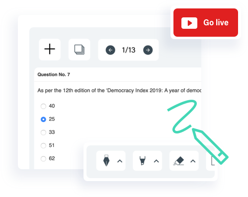 Go Live with a single click