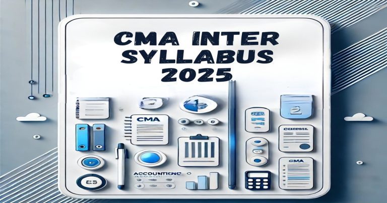 CMA Inter Syllabus