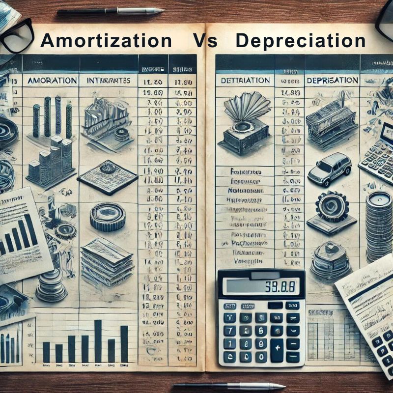 Amortization vs Depreciation