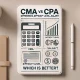 CMA VS CPA-Differences, Difficulty Level, Salary: Which is Better?