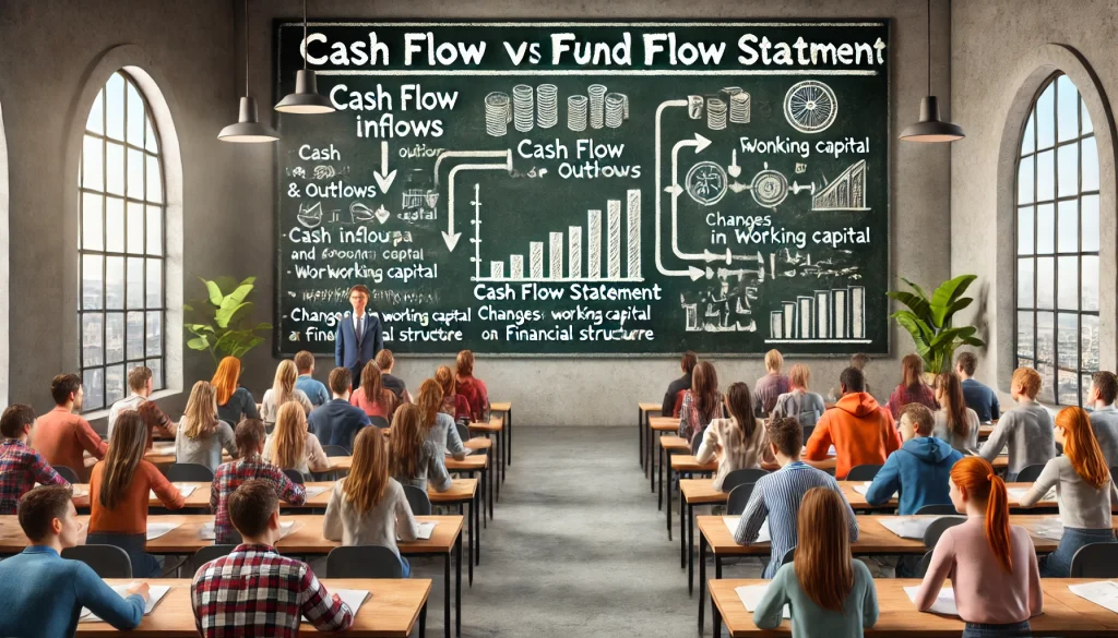 Difference Between Cash Flow and Fund Flow Statement