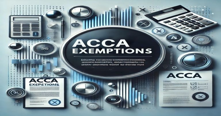 ACCA Exemptions: Qualifications, Benefits & Exemption Process