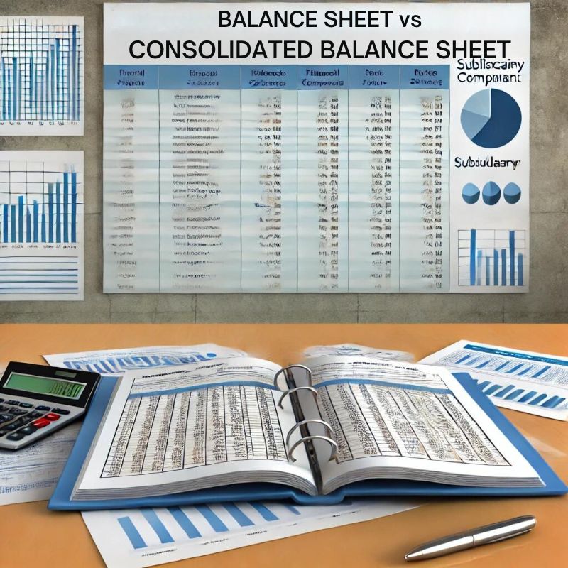 Balance Sheet vs Consolidated Balance Sheet