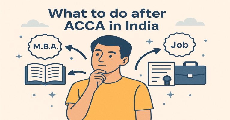 what to do after acca in india
