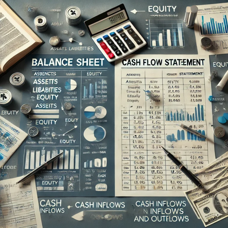 Difference Between Balance Sheet and Cash Flow Statement