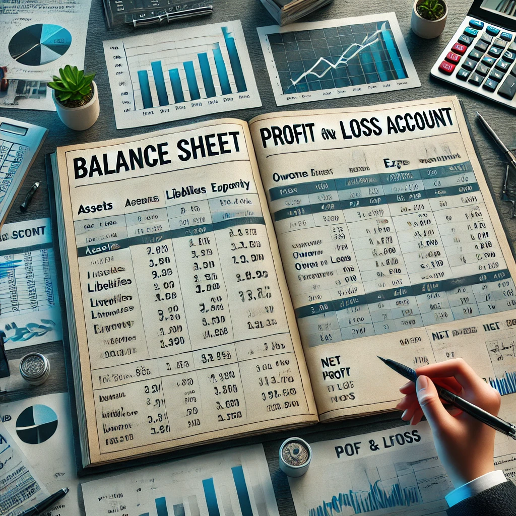 Balance Sheet vs Profit Loss Account