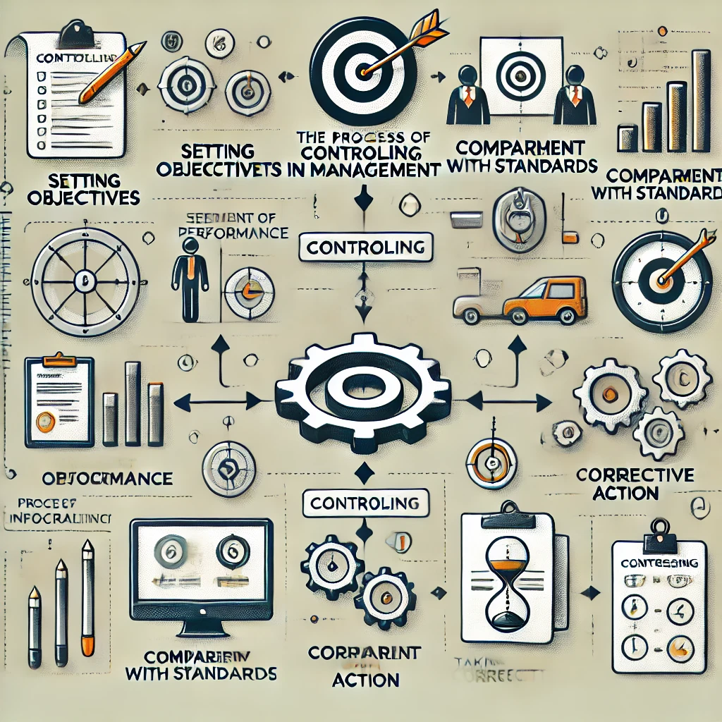 Process of Controlling in Management