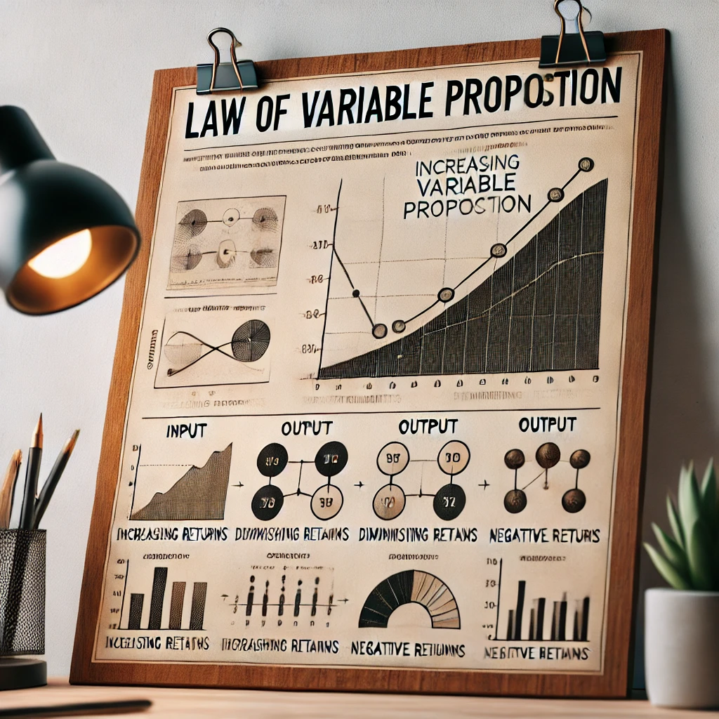 law of variable proportion