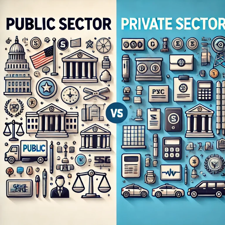 Difference Between Public And Private Sector Key Differences More