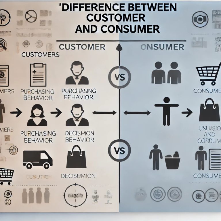 Difference Between Customer and Consumer