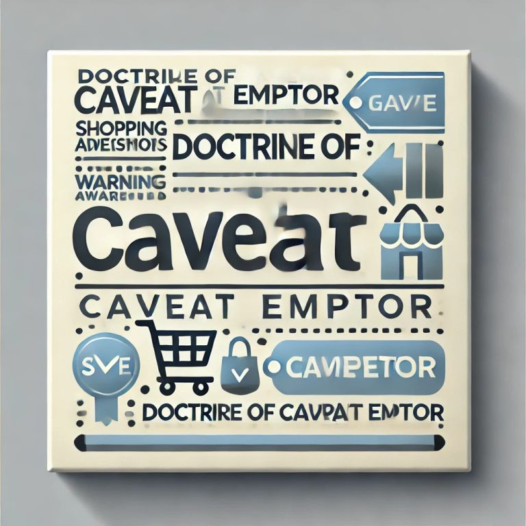 Understand Doctrine of Caveat Emptor: Meaning & Legal Implications