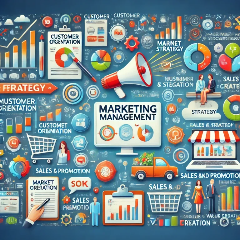 features of marketing management