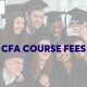 CFA Course Fees