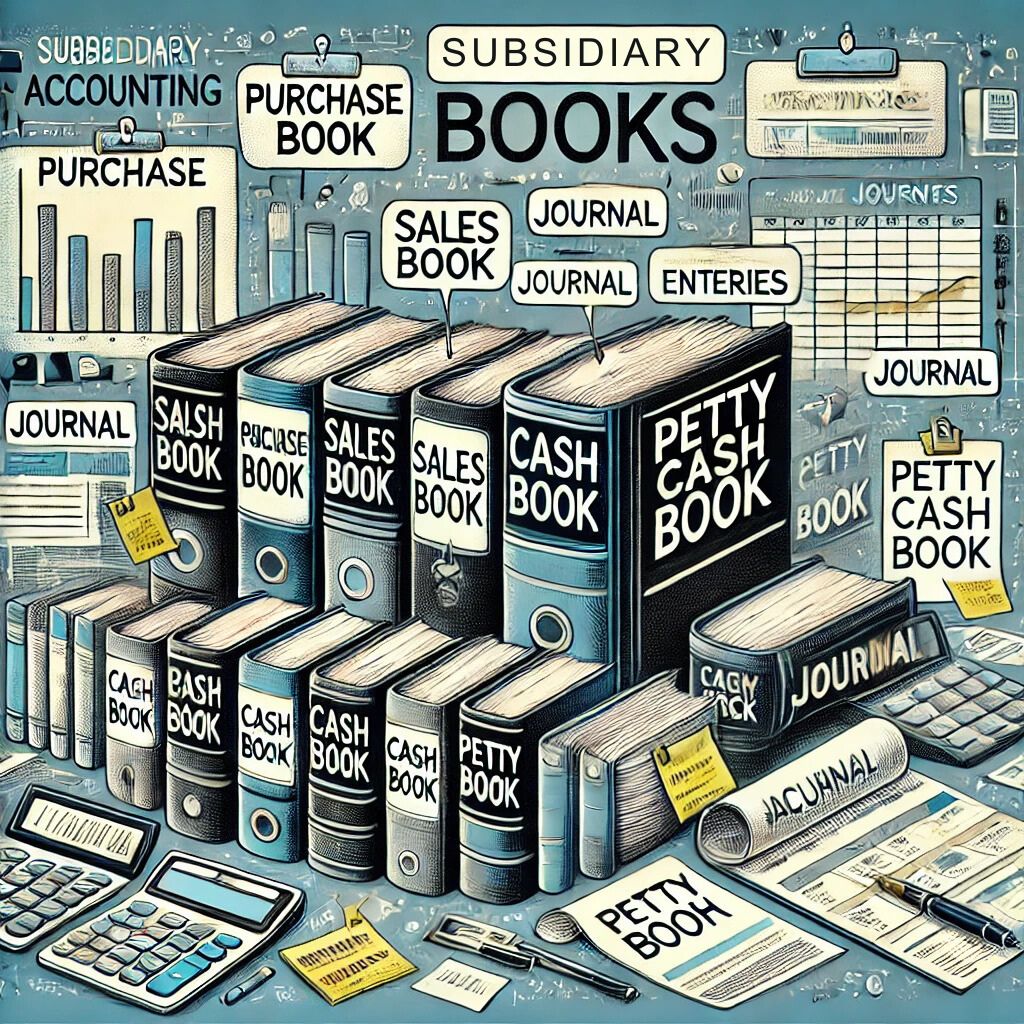 Types of Subsidiary Books Definition, Format & Significance