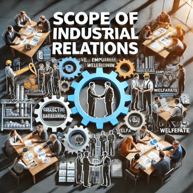 Scope of Industrial Relations