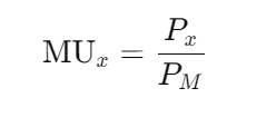 Consumer Equilibrium: 