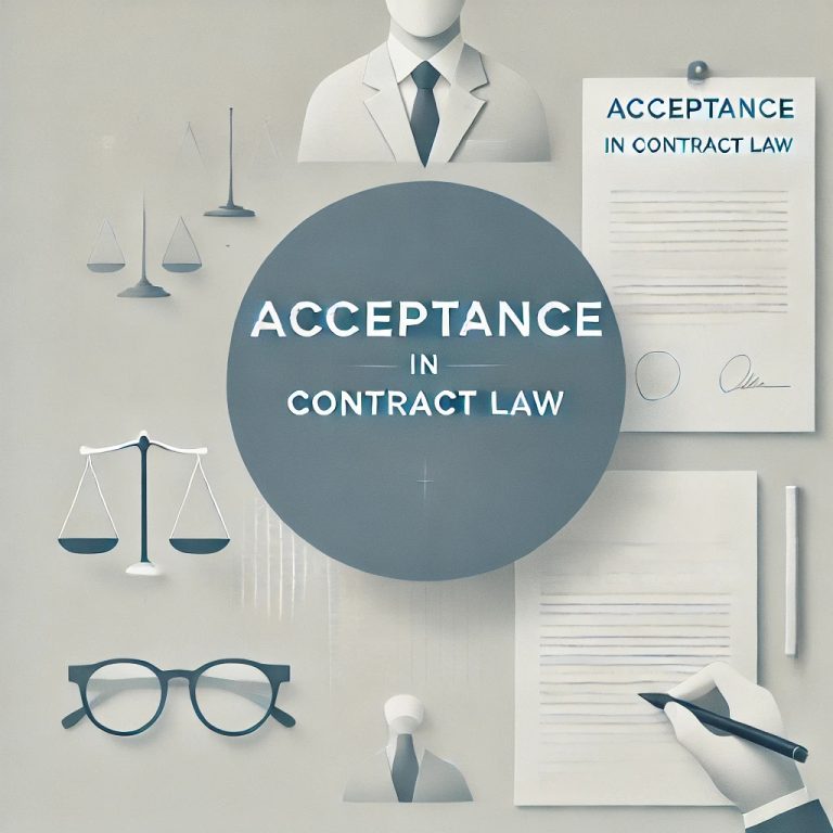 Acceptance in Contract Law: Definition, Rules & Legal Importance