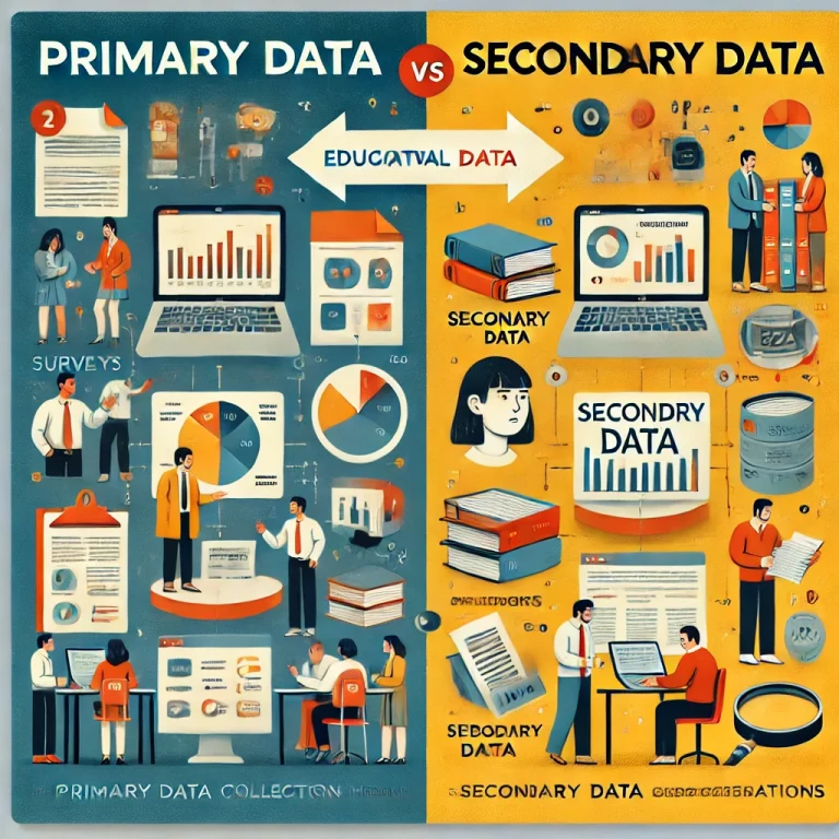 Primary data and Secondary data difference