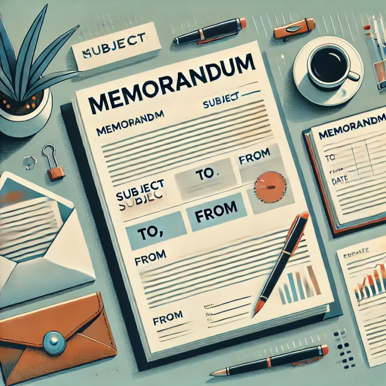 Memorandum: Definition, Purpose, MOA, AOA, Importance & Features