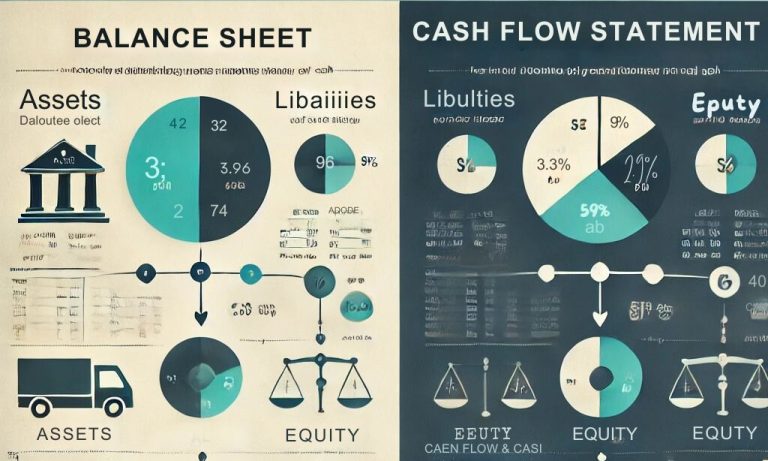 balance sheet vs cash flow statement