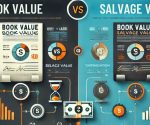 difference between book value and salvage value