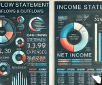 difference between cash flow and income statement