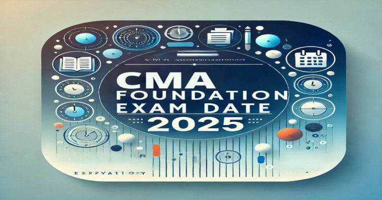 cma foundation exam date 2025