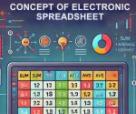 concept of electronic spreadsheet