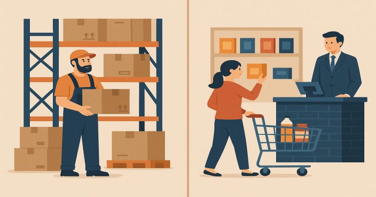 difference between wholesale and retail