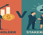 difference between stakeholder and shareholder