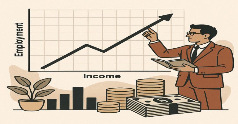 determination of income and employment