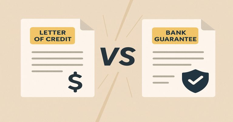 Difference Between Letter of Credit and Bank Guarantee