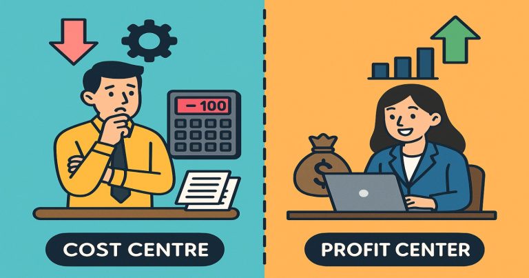 cost centre vs profit centre