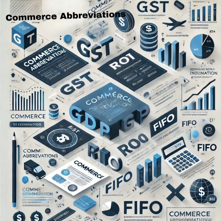 Commerce Abbreviations