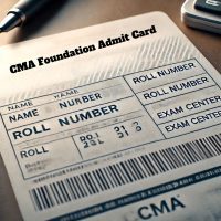 CMA Foundation Admit Card