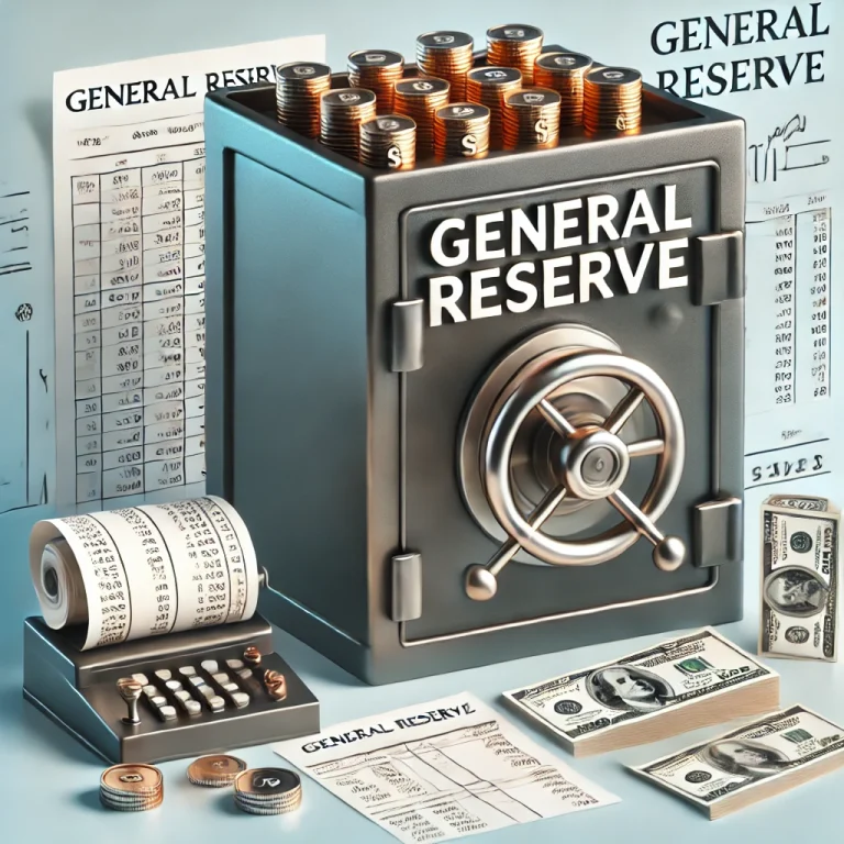 General Reserve Example General Reserve: Is it an Asset or Liability?