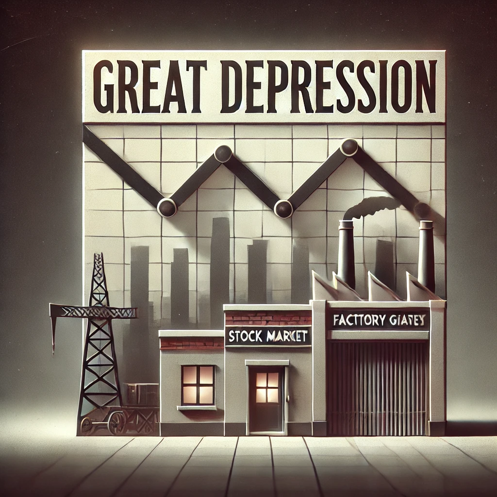 What Was The Great Depression Causes, Start & End