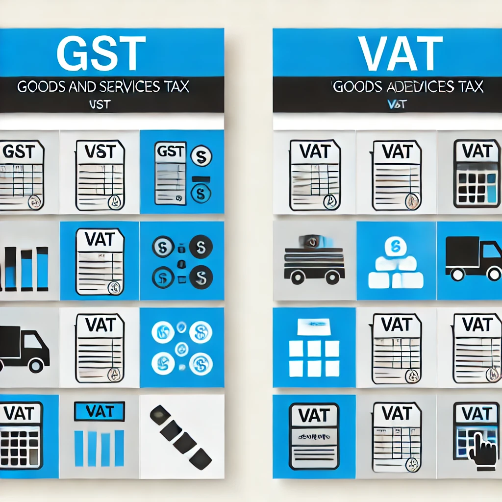 difference between gst and vat