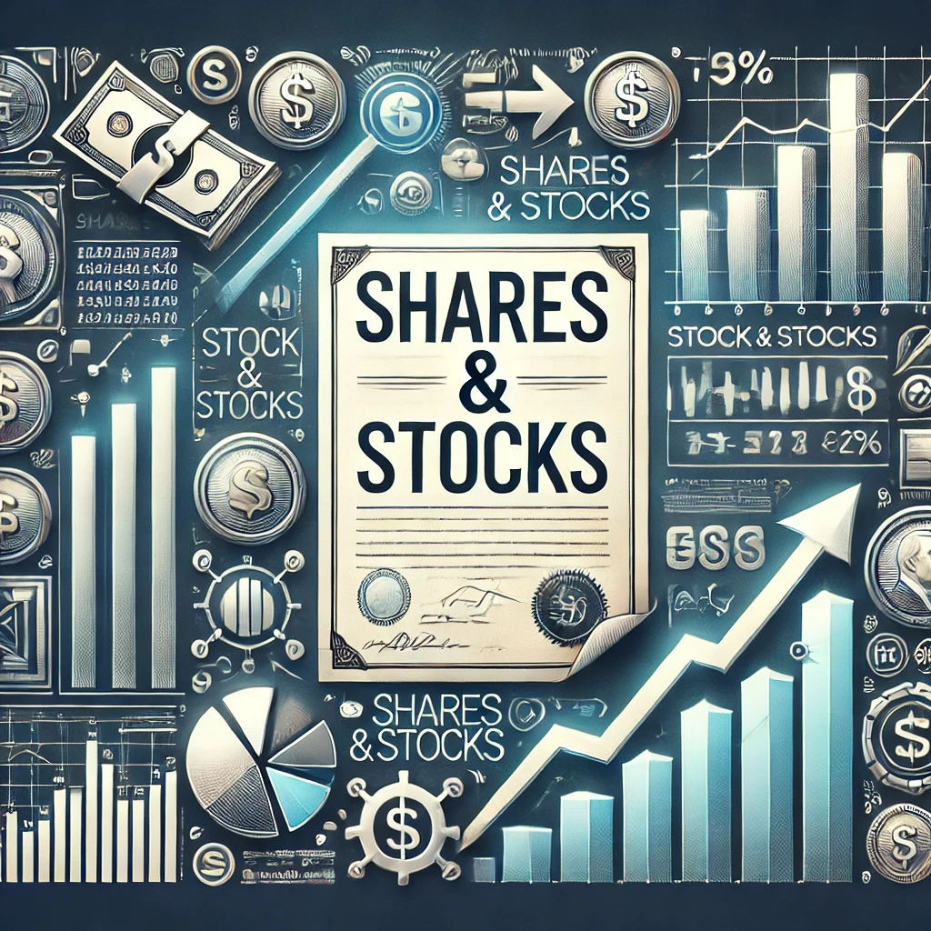 difference between shares and stocks