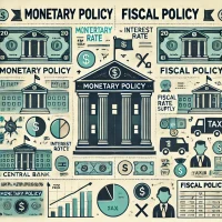 difference between monetary policy and fiscal policy