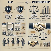 difference between llp and partnership