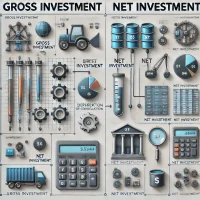 difference between gross investment and net investment