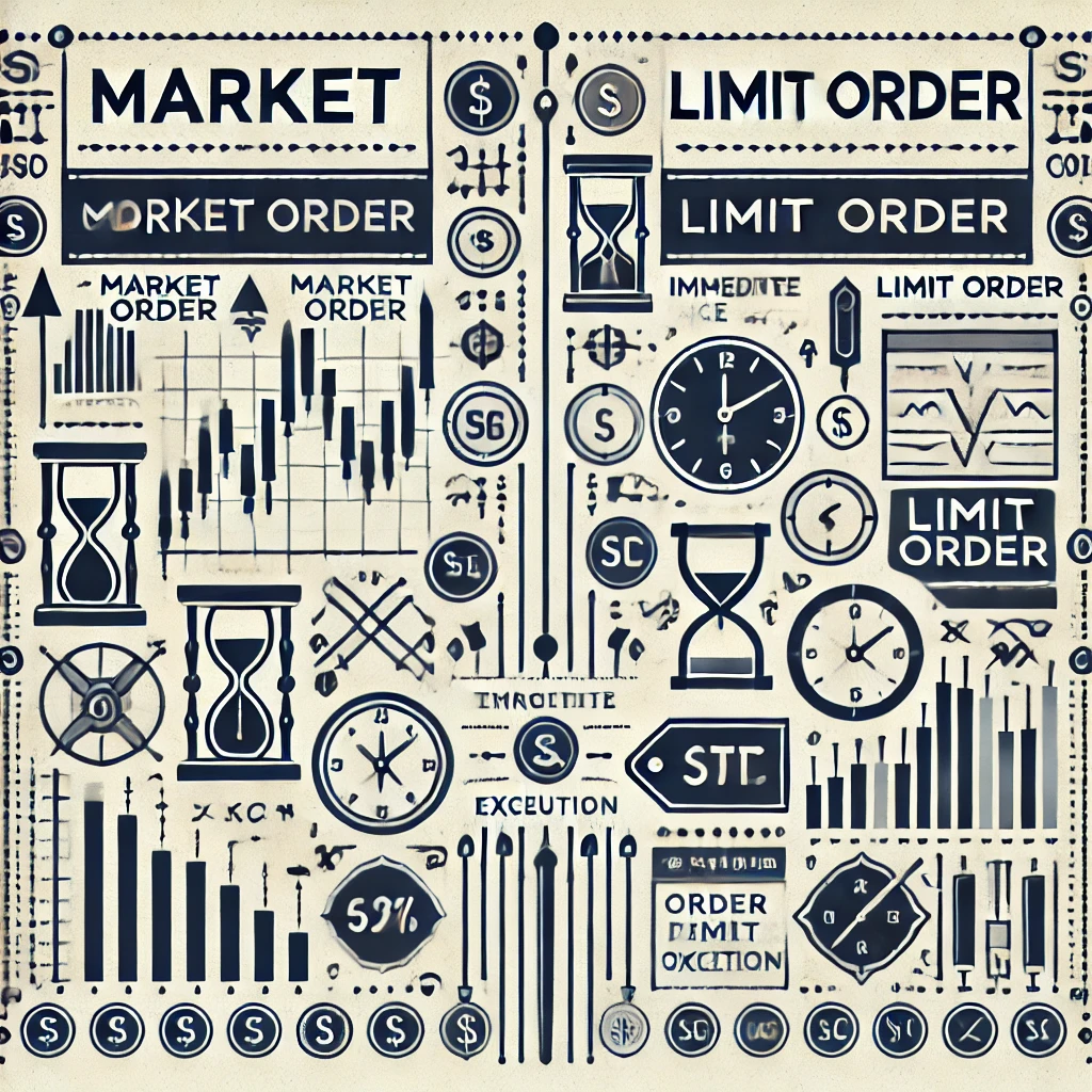 difference between market order and limit order