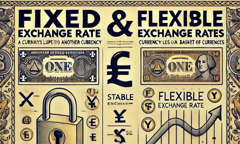 difference between fixed and flexible exchange rate