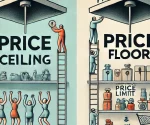 difference between price ceiling and price floor