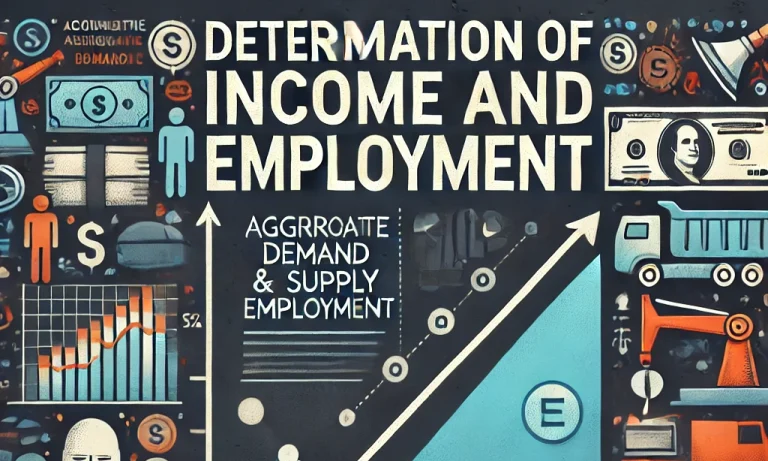 determination of income and employment