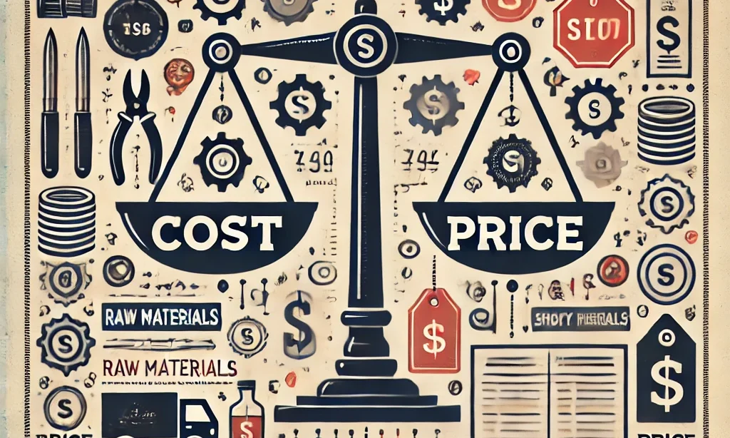 What Is Difference Between Cost And Price Meaning Examples