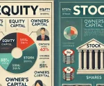 difference between equity and stock