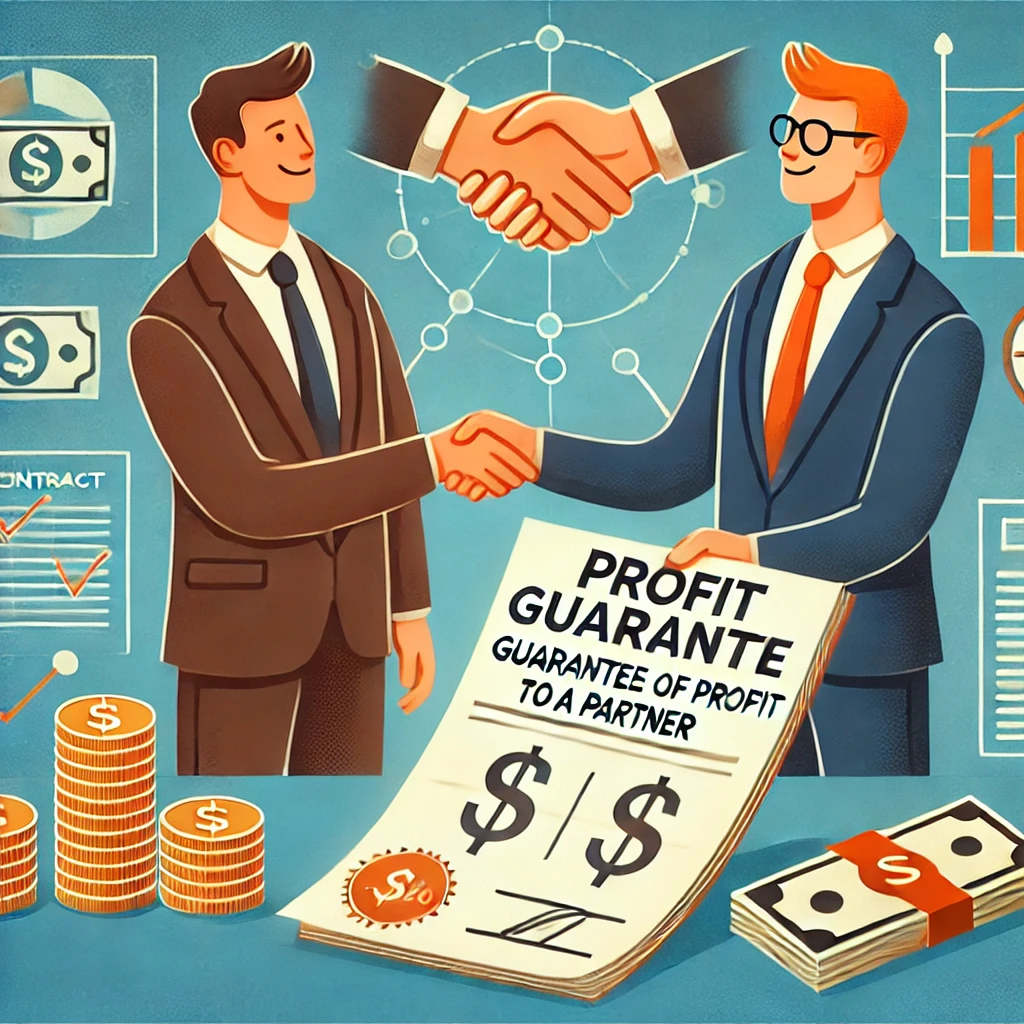 guarantee of profit to a partner