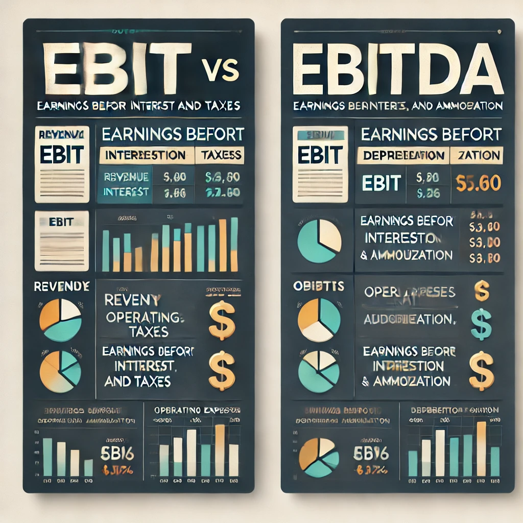 difference between ebit and ebitda